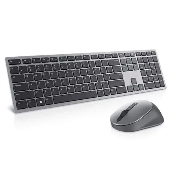 Комплект клавиатура + мышь Dell Pro Multi-Device KM7321W беспроводной литовская раскладка Titan Grey (2000001226704) - Фото 1 Комплект клавиатура + мышь Dell Pro Multi-Device KM7321W беспроводной литовская раскладка Titan Grey (2000001226704) - изображение 1