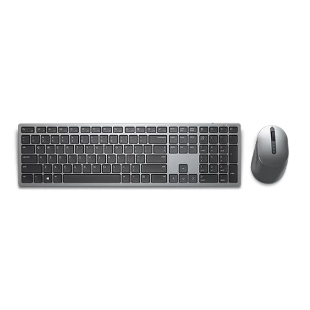 Комплект клавиатура + мышь Dell Pro Multi-Device KM7321W беспроводной литовская раскладка Titan Grey (2000001226704) - Фото 2 Комплект клавиатура + мышь Dell Pro Multi-Device KM7321W беспроводной литовская раскладка Titan Grey (2000001226704) - изображение 2