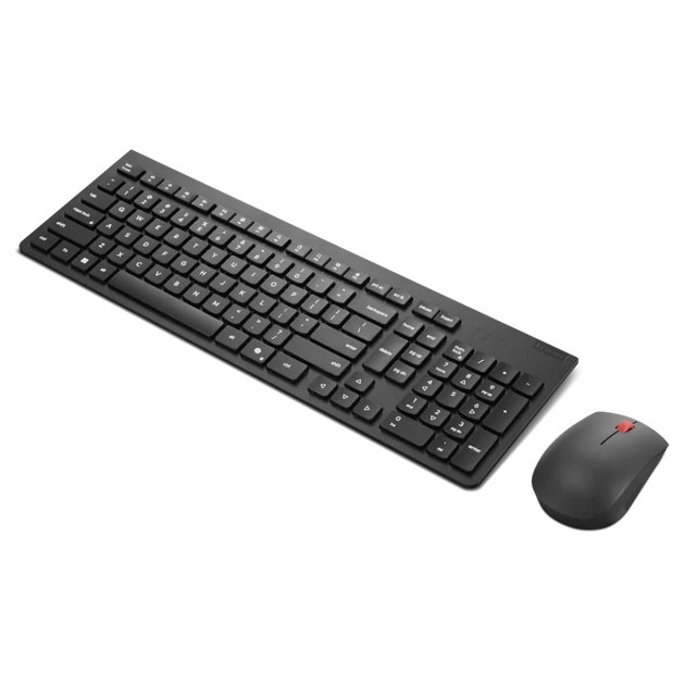 Комплект клавіатура + миша Lenovo Essential Wireless Gen2 бездротовий естонська розкладка Black (195892116820) - зображення 2