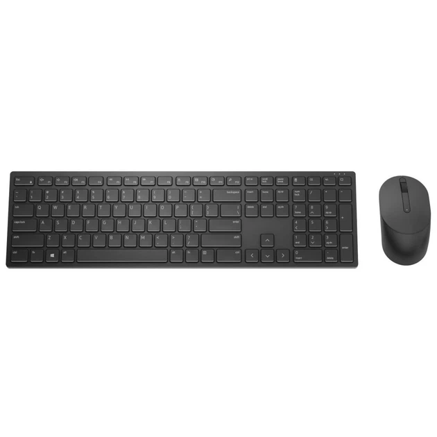 Комплект клавиатура + мышь Dell Pro Keyboard and Mouse KM5221W беспроводной US раскладка Black (5397184494707) - Фото 4 Комплект клавиатура + мышь Dell Pro Keyboard and Mouse KM5221W беспроводной US раскладка Black (5397184494707) - изображение 4
