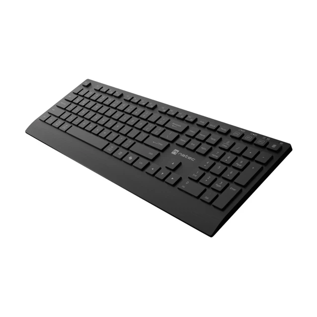 Комплект клавіатура + миша Natec Stringray 2 бездротовий US розкладка Black (5901969449327) - Фото 1 Комплект клавіатура + миша Natec Stringray 2 бездротовий US розкладка Black (5901969449327) - зображення 1