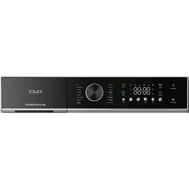 Сушильна машина EDLER EDF802HPGB - изображение 3
