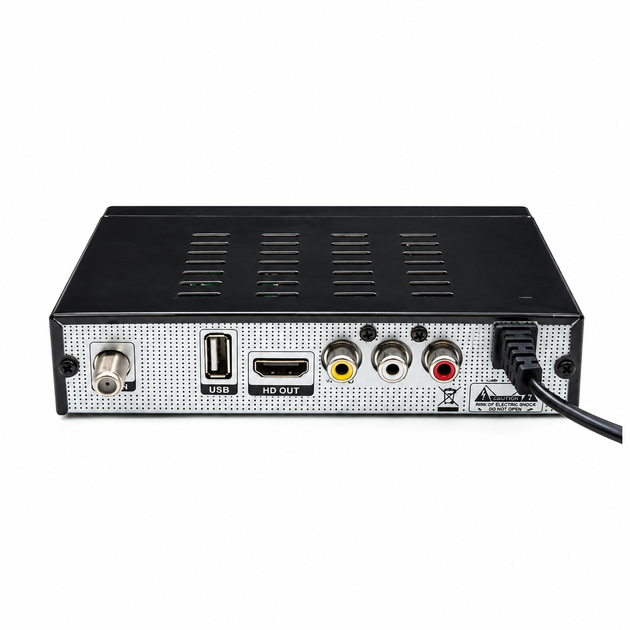 Супутниковий ресивер Tiger F1 HD DVB-S/S2 з підтримкою Dolby AC-3 та USB - изображение 4