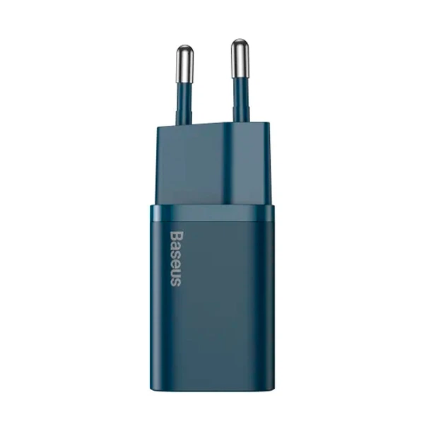 МЗП Baseus Super Si Quick Charger 20W Sets Blue (CCSUP-B03) - Фото 1 МЗП Baseus Super Si Quick Charger 20W Sets Blue (CCSUP-B03) - зображення 1