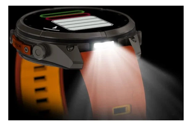Смарт-часы GARMIN Fenix 9 Pro 47mm Titanium with Autumn Orange/Spark Orange Silicone Band (010-04336-05/06) - Фото 7 Смарт-часы GARMIN Fenix 9 Pro 47mm Titanium with Autumn Orange/Spark Orange Silicone Band (010-04336-05/06) - изображение 7