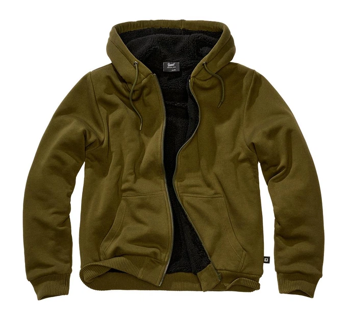 Кофта Brandit Sweatjacket Teddylining XXL олива (5038.15001.XXL) - Фото 1 Кофта Brandit Sweatjacket Teddylining XXL олива (5038.15001.XXL) - изображение 1