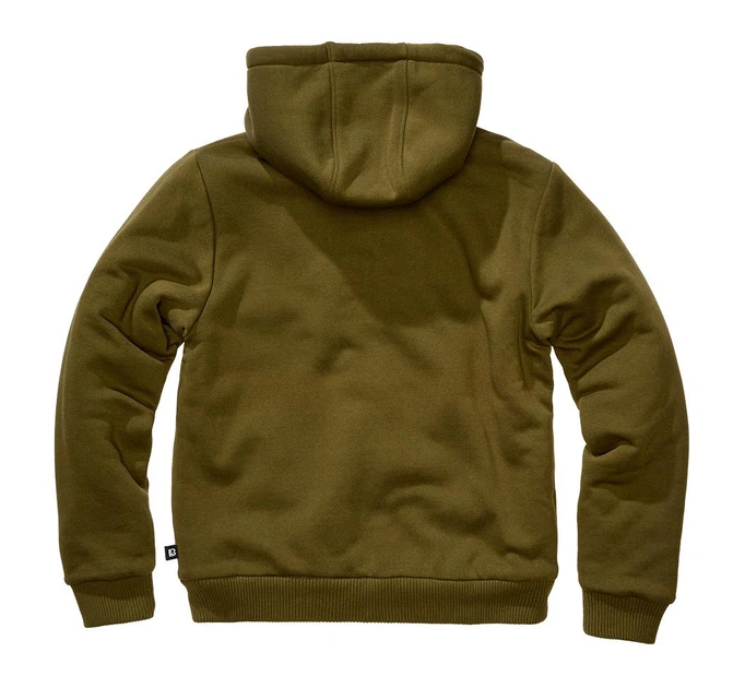 Кофта Brandit Sweatjacket Teddylining XXL олива (5038.15001.XXL) - Фото 2 Кофта Brandit Sweatjacket Teddylining XXL олива (5038.15001.XXL) - изображение 2