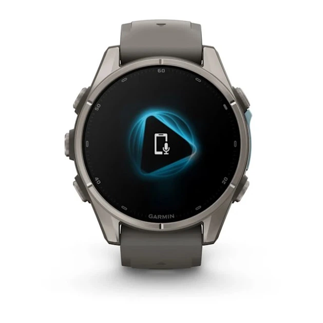 Смарт-годинник GARMIN Fenix 9 43mm Titanium with Pebble Gray Silicone Band (010-04761-10/11) - Фото 6 Смарт-годинник GARMIN Fenix 9 43mm Titanium with Pebble Gray Silicone Band (010-04761-10/11) - зображення 6