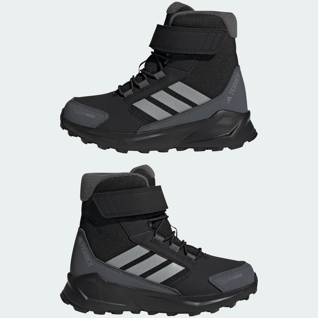 Детские туристические ботинки Terrex Trailmaker 2 High CLIMAWARM+ Kids adidas JH5512 (31.5 EUR) черный (4068801103685) - изображение 9