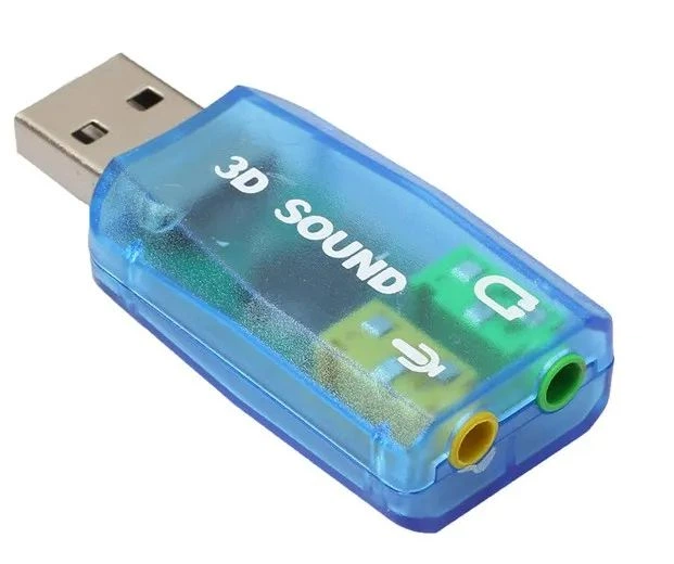 Адаптер Gembird SC-USB-02, USB to Audio - Фото 3 Адаптер Gembird SC-USB-02, USB to Audio - изображение 3
