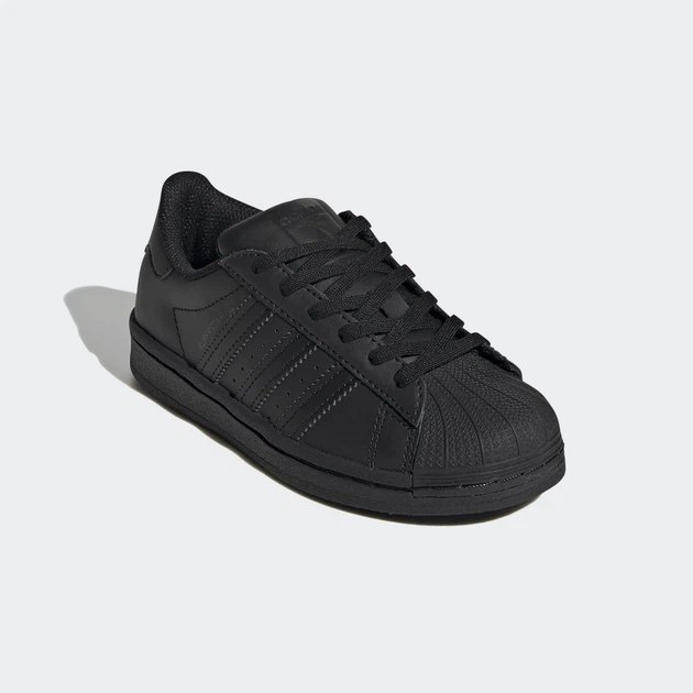 Детские кроссовки Superstar adidas FU7715 (28 EUR) черный (4062056443763) - Фото 4 Детские кроссовки Superstar adidas FU7715 (28 EUR) черный (4062056443763) - изображение 4