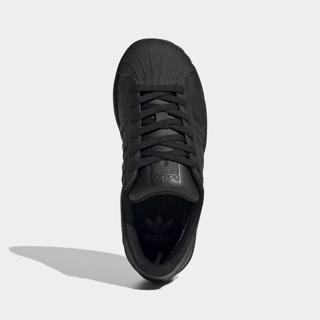 Детские кроссовки Superstar adidas FU7715 (28 EUR) черный (4062056443763) - Фото 11 Детские кроссовки Superstar adidas FU7715 (28 EUR) черный (4062056443763) - изображение 11