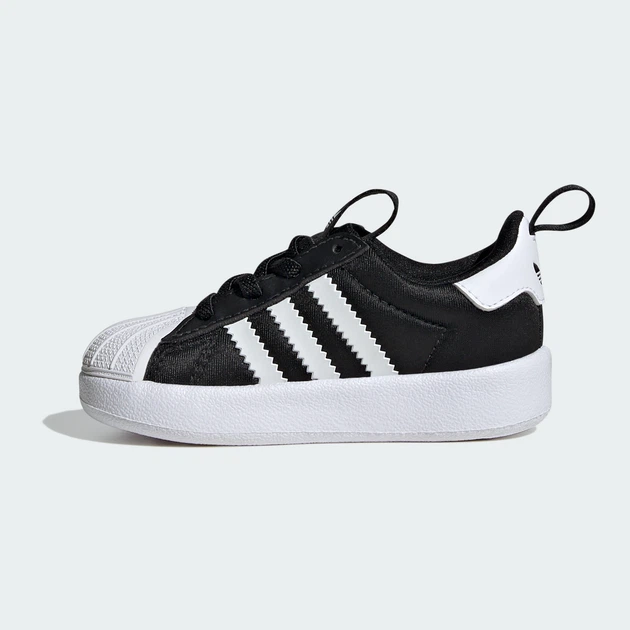 Детские кроссовки Adifom Superstar 360 adidas IH3504 (27 EUR) черный (4067896777399) - Фото 7 Детские кроссовки Adifom Superstar 360 adidas IH3504 (27 EUR) черный (4067896777399) - изображение 7