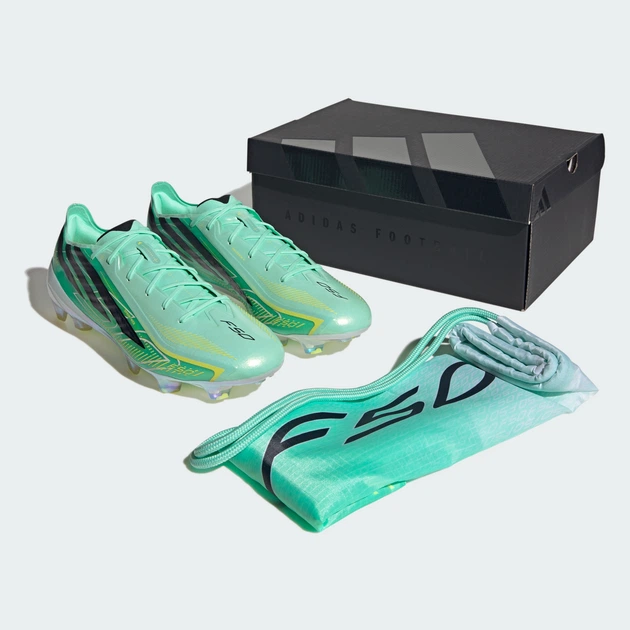 Бутси F50 HYPERFAST ELITE Firm Ground Football adidas KJ3433 45.5 (10.5 UK) зелений (4068817688381) - Фото 6 Бутси F50 HYPERFAST ELITE Firm Ground Football adidas KJ3433 45.5 (10.5 UK) зелений (4068817688381) - зображення 6