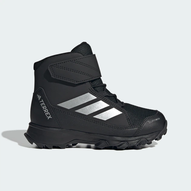 Детские зимние ботинки Terrex Snow CF CLIMAWARM Kids adidas JR4188 (28.5 EUR) черный (4068803769452) - изображение 2