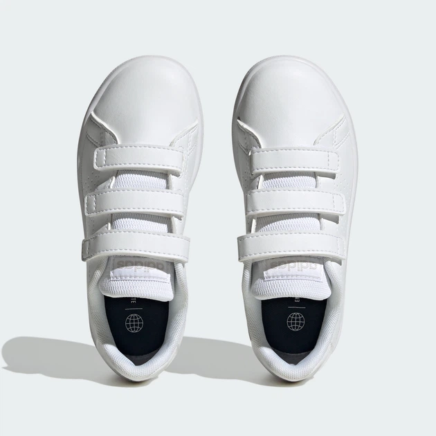Детские кроссовки Advantage Court Lifestyle adidas IG2517 (34 EUR) белый (4066756473488) - Фото 3 Детские кроссовки Advantage Court Lifestyle adidas IG2517 (34 EUR) белый (4066756473488) - изображение 3