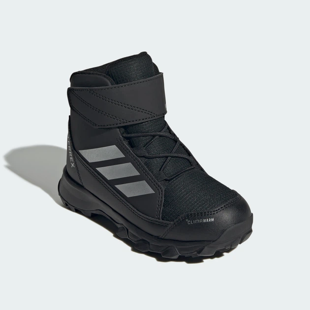 Детские зимние ботинки Terrex Snow CF CLIMAWARM Kids adidas JR4188 (28.5 EUR) черный (4068803769452) - изображение 6
