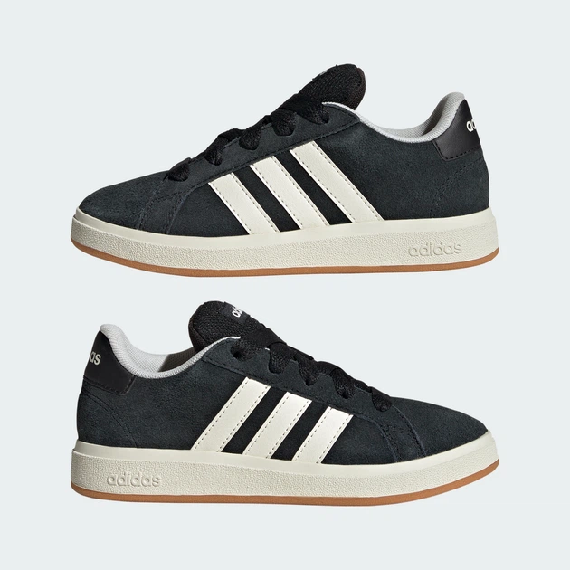 Детские кроссовки Grand Court 00s adidas JH6178 (34 EUR) черный (4067904482055) - Фото 8 Детские кроссовки Grand Court 00s adidas JH6178 (34 EUR) черный (4067904482055) - изображение 8
