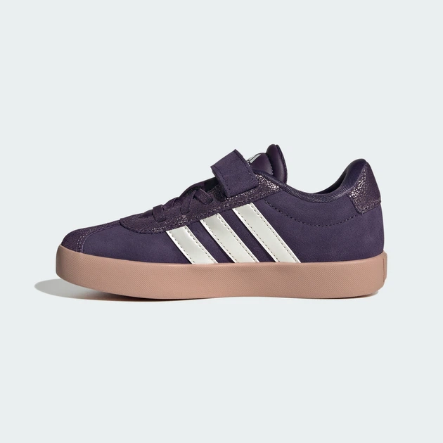 Детские кроссовки VL Court 3.0 Kids adidas JP7836 (31 EUR) фиолетовый (4068801862209) - Фото 7 Детские кроссовки VL Court 3.0 Kids adidas JP7836 (31 EUR) фиолетовый (4068801862209) - изображение 7