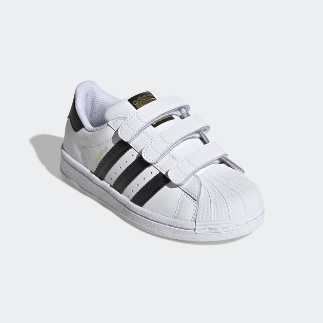 Дитячі кросівки Superstar adidas EF4838 (32 EUR) білий (4062053339687) - Фото 5 Дитячі кросівки Superstar adidas EF4838 (32 EUR) білий (4062053339687) - зображення 5