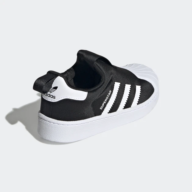 Детские кроссовки-слипоны Superstar 360 adidas GX3231 (34 EUR) черный (4065419566352) - изображение 6