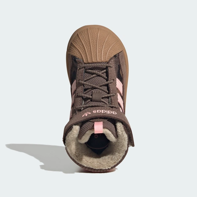 Детские ботинки SUPERSTAR WINTER TREK adidas KH9795 (22 EUR) коричневый (4068818203095) - изображение 3