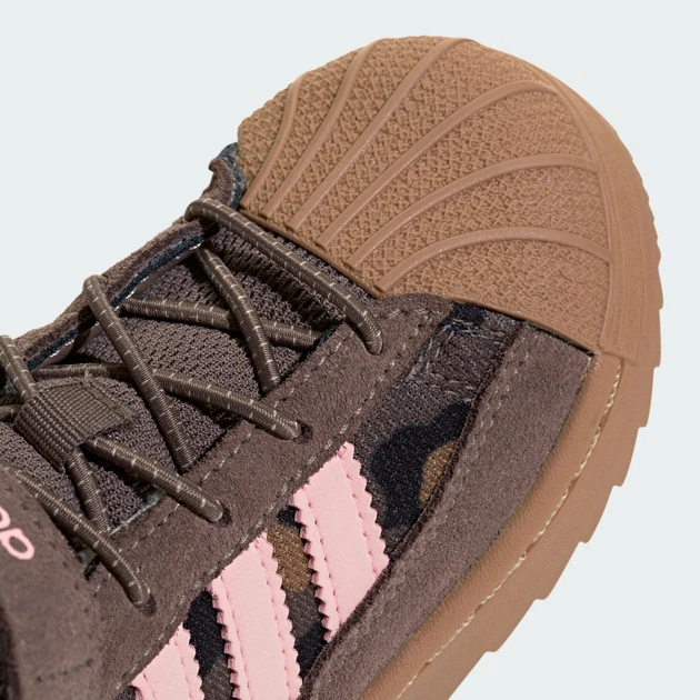 Детские ботинки SUPERSTAR WINTER TREK adidas KH9795 (22 EUR) коричневый (4068818203095) - изображение 9