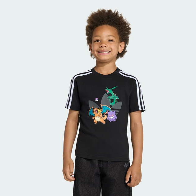 Детская футболка ADIDAS POKEMON adidas KS7093 (128) черный (4069988704542) - Фото 3 Детская футболка ADIDAS POKEMON adidas KS7093 (128) черный (4069988704542) - изображение 3