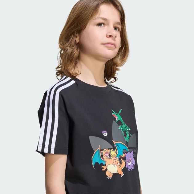 Детская футболка ADIDAS POKEMON adidas KS7108 (164) черный (4069993857738) - Фото 6 Детская футболка ADIDAS POKEMON adidas KS7108 (164) черный (4069993857738) - изображение 6