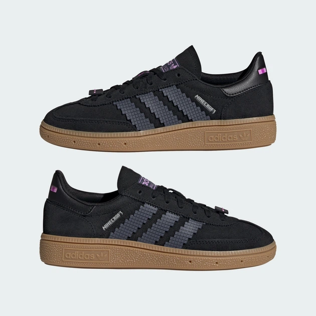 Детские кроссовки Handball Spezial x Minecraft Kids adidas JP7995 (40 EUR) черный (4068802980544) - изображение 8