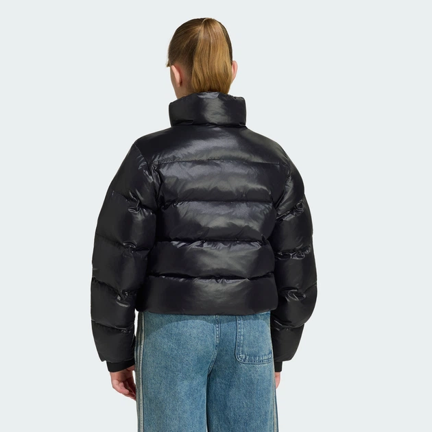 Детская куртка SHORT PUFFER adidas KS1725 (170) черный (4069995403872) - изображение 3
