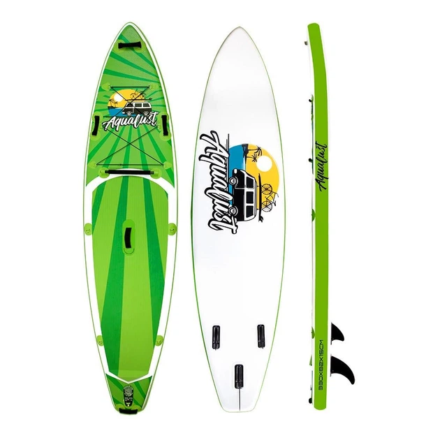 Sup-доска Cruiser AquaLust 10,8 2 слоя 330 см Green (04) - изображение 8