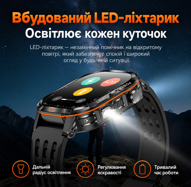 Смарт-часы мужские AMOLED 2,01", Bluetooth 5.3, аккумулятор 1400 мАч, IP67, 2 ремешка - Фото 2 Смарт-часы мужские AMOLED 2,01", Bluetooth 5.3, аккумулятор 1400 мАч, IP67, 2 ремешка - изображение 2