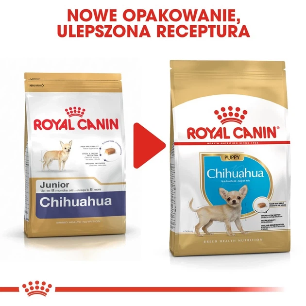 Сухой корм для щенков Royal Canin породы чихуахуа Chihuahua Puppy 1,5 кг (3182550722544) - Фото 8 Сухой корм для щенков Royal Canin породы чихуахуа Chihuahua Puppy 1,5 кг (3182550722544) - изображение 8