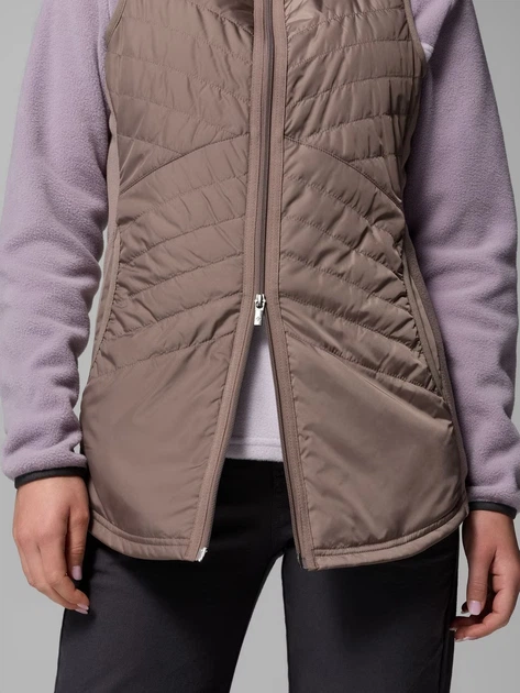 Теплый жилет женский Columbia 255008049 XS Серый (1163198688) - Фото 7 Теплый жилет женский Columbia 255008049 XS Серый (1163198688) - изображение 7