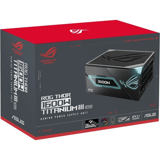 Блок питания ASUS ROG THOR 1600W T3 GAMING EVO (90YE00VB-B0NA00) - изображение 11