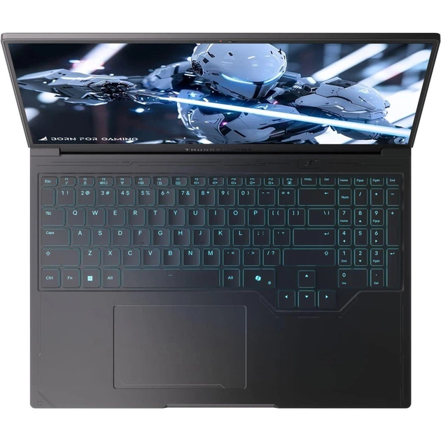 Ноутбук Thunderobot 16 RS16 2560x1600 IPS/Ryzen 9 7945HX/16GB/1TB/RTX 5070 Ti 12GB/DOS/Black (RS16-R97945HX57TC1Q240ARB16) - Фото 4 Ноутбук Thunderobot 16 RS16 2560x1600 IPS/Ryzen 9 7945HX/16GB/1TB/RTX 5070 Ti 12GB/DOS/Black (RS16-R97945HX57TC1Q240ARB16) - изображение 4