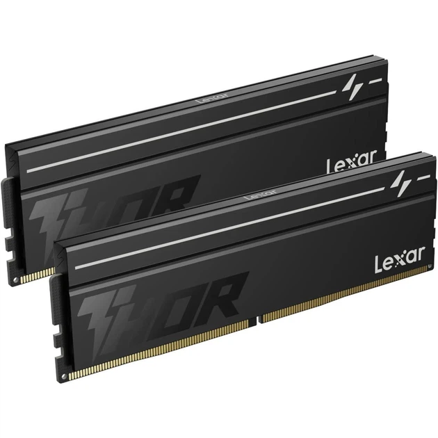 Модуль пам'яті Lexar DDR5 16GB (2x8) THOR 2.0 6000Mhz Black (LD5U08G60C380V-RGD) - зображення 2