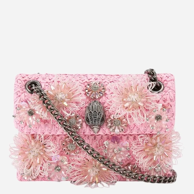 Сумка крос-боді через плече жіноча в'язана маленька Kurt Geiger 5603498999 Рожева (800070358686) - Фото 1 Сумка крос-боді через плече жіноча в'язана маленька Kurt Geiger 5603498999 Рожева (800070358686) - зображення 1