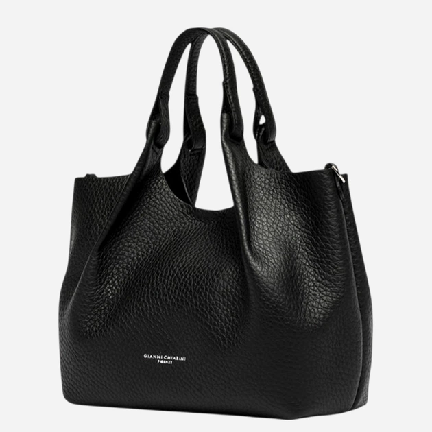 Zestaw (torebka crossbody + kosmetyczka) damski skórzany Gianni Chiarini BS-9719-RNGDBL-T.U.-001 Czarny (800070352671) - obraz 4