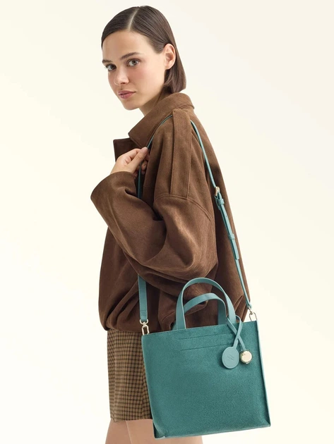 Сумка крос-боді через плече жіноча з натуральної шкіри маленька Furla WB02123BX40184958S1007 Зелена (800070360639) - Фото 2 Сумка крос-боді через плече жіноча з натуральної шкіри маленька Furla WB02123BX40184958S1007 Зелена (800070360639) - зображення 2