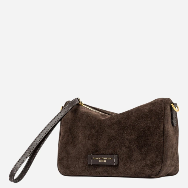 Torebka crossbody damska zamszowa Gianni Chiarini BS-10224-CM-PL-974 Ciemnobrązowa (800070361160) - Zdjęcie 4 Torebka crossbody damska zamszowa Gianni Chiarini BS-10224-CM-PL-974 Ciemnobrązowa (800070361160) - obraz 4