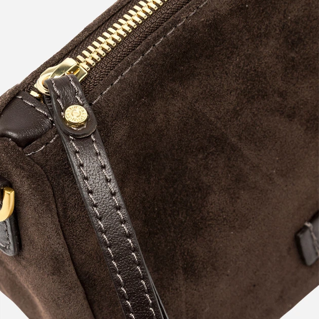 Torebka crossbody damska zamszowa Gianni Chiarini BS-10224-CM-PL-974 Ciemnobrązowa (800070361160) - Zdjęcie 6 Torebka crossbody damska zamszowa Gianni Chiarini BS-10224-CM-PL-974 Ciemnobrązowa (800070361160) - obraz 6