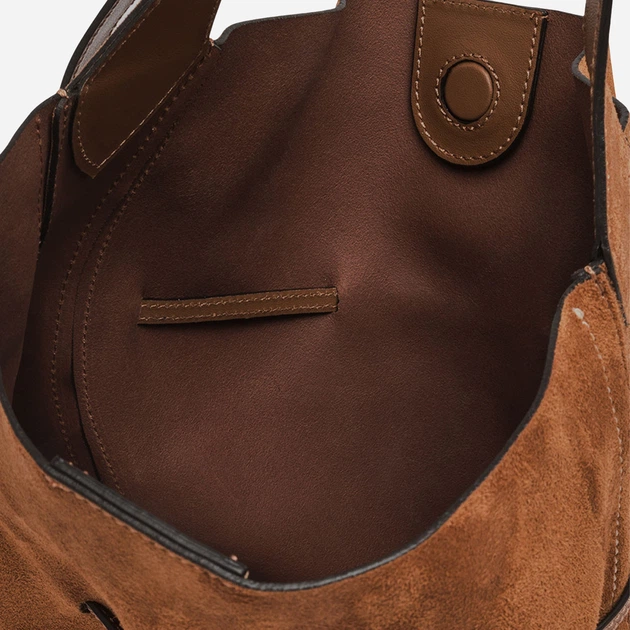 Torebka damska zamszowa Gianni Chiarini BS-11787-CM-PL-099 Brązowa (800070361163) - obraz 6