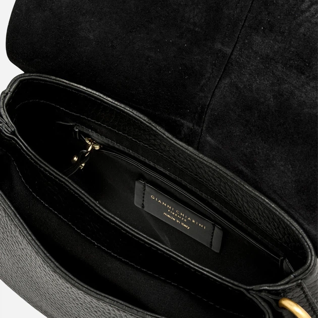 Torebka crossbody damska skórzana Gianni Chiarini BS-12718-RNG-001 Czarna (800070361186) - Zdjęcie 4 Torebka crossbody damska skórzana Gianni Chiarini BS-12718-RNG-001 Czarna (800070361186) - obraz 4
