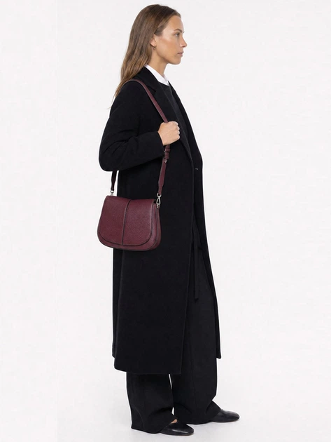 Torebka crossbody damska skórzana Gianni Chiarini BS-9036/COMM-GRN-14601 Czerwona (800070361191) - obraz 2