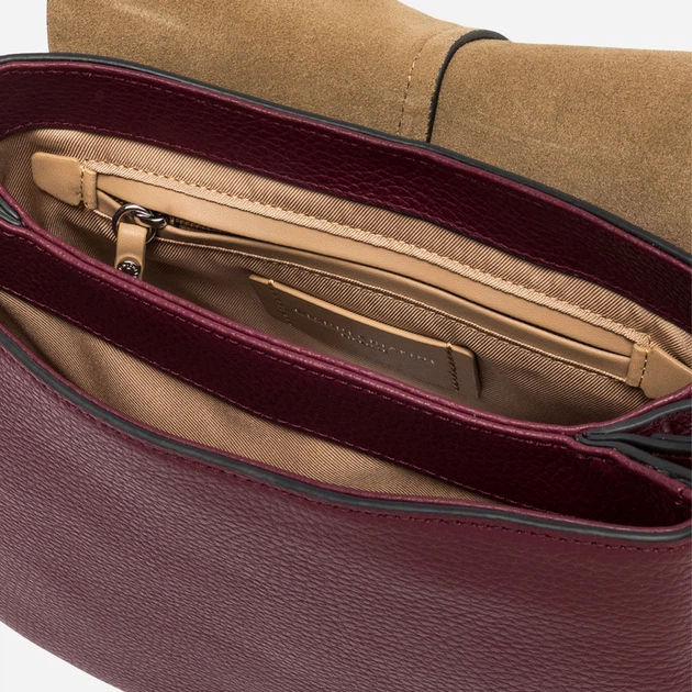Torebka crossbody damska skórzana Gianni Chiarini BS-9036/COMM-GRN-14601 Czerwona (800070361191) - obraz 5