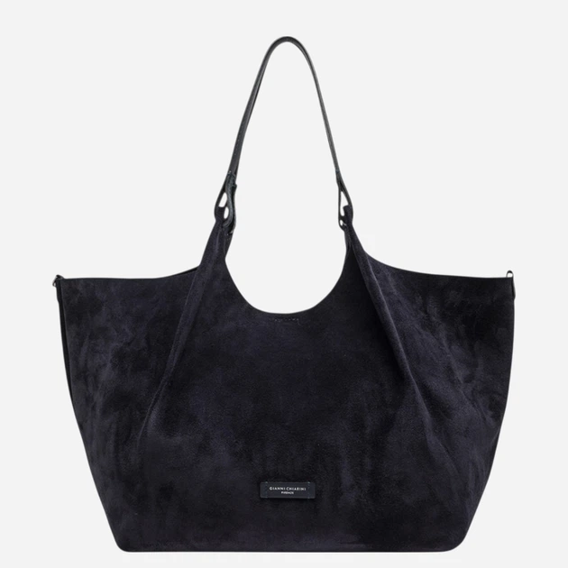 Torebka shopper damska zamszowa Gianni Chiarini BS-9800-CM-PL-14596 Granatowa (800070361201) - obraz 4