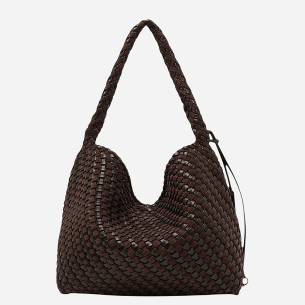 Torebka hobo damska skórzana Gianni Chiarini BS-12066/COMM-W-PLINT-2107 Brązowa (800070361207) - obraz 3