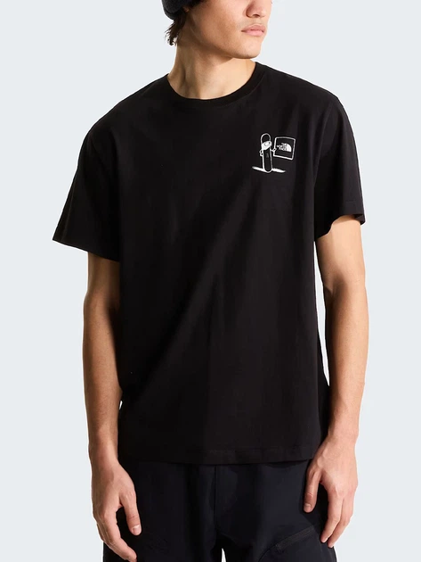 Koszulka męska bawełniana The North Face NF0A8JANJK31 L Czarna (800070362846) - Zdjęcie 1 Koszulka męska bawełniana The North Face NF0A8JANJK31 L Czarna (800070362846) - obraz 1